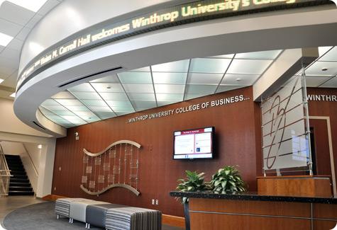 Vivian Moore Carroll Hall Lobby