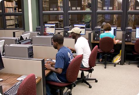 Dacus Library Computer Lab