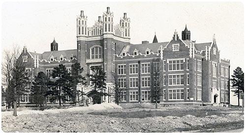 Historical Photo of Winthrop Training School Building