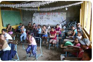 children inside the school