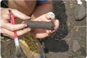 Artifact from an archaeological dig in Nicaragua.