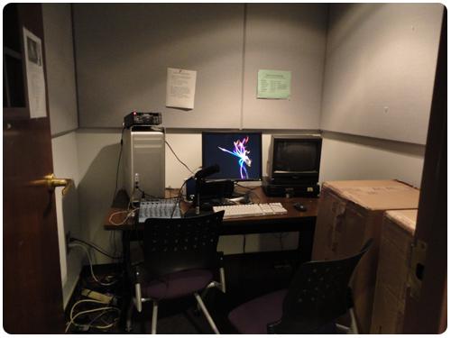 Audio/video edit bay.