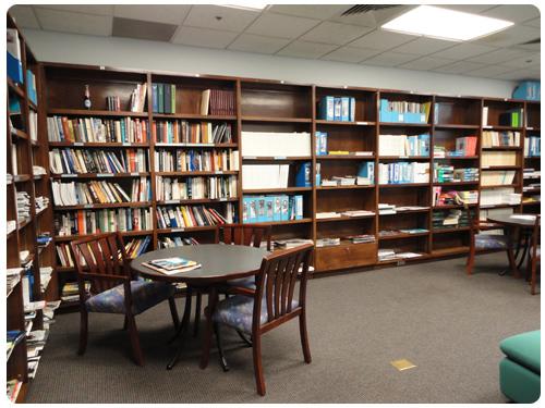 The resource room.