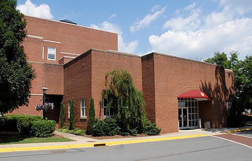 Frances May Barnes Recital Hall - Front Exterior