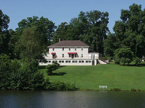 The Shack - View of Back and Lake