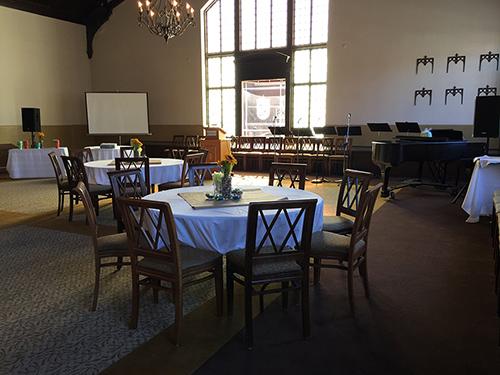 McBryde Hall - Vera Gruber Batten and Tuttle Dining Room - Wedding Reception Dinner