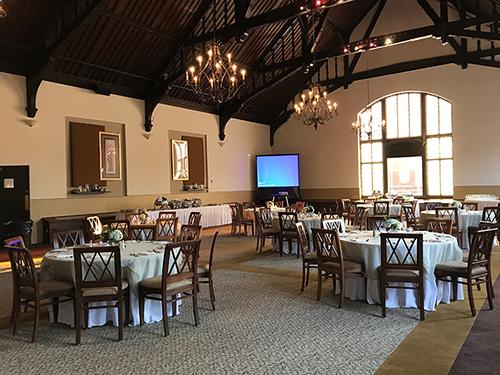 McBryde Hall - Vera Gruber Batten and Tuttle Dining Room - Wedding Reception Dinner