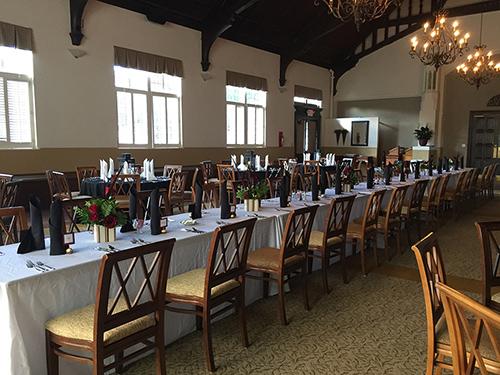 McBryde Hall - Vera Gruber Batten and Tuttle Dining Room - Wedding Reception Dinner