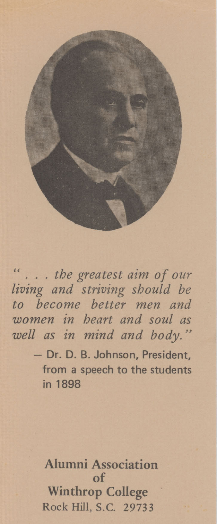 D.B. Johnson Quote
