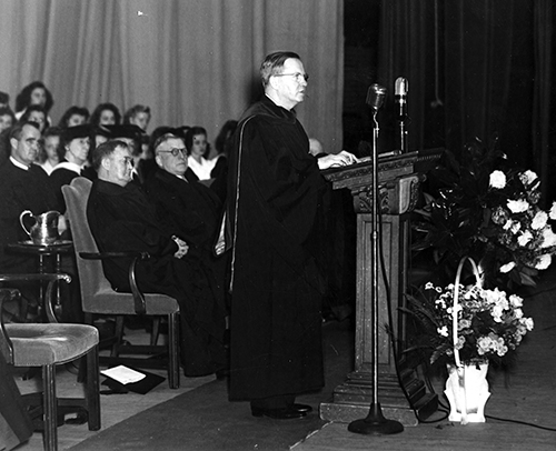 Inauguration of Henry R. Sims