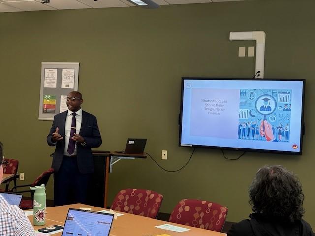 Dr. Gwebu facilitated session: "Leveraging Data to Drive Improvement"
