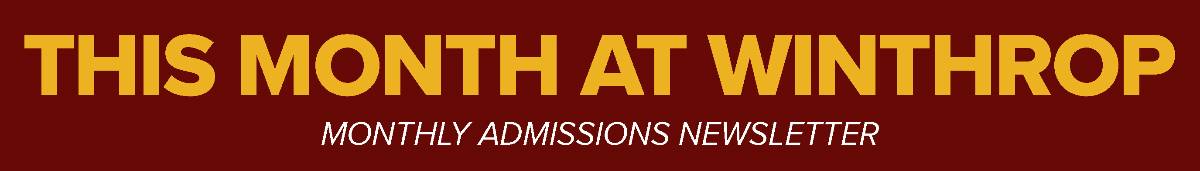 Admissions Newsletter