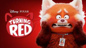 turning red 