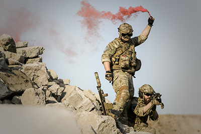 war