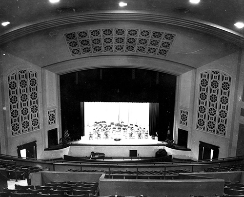 Byrnes Auditorium Postcard
