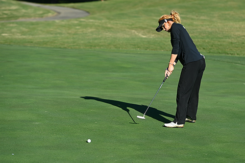 Golf Action Shot