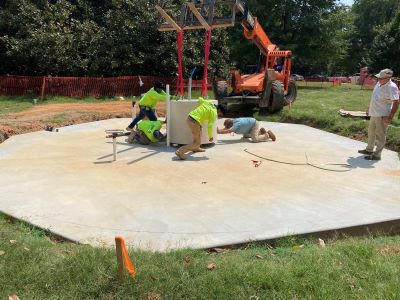 Fountain Construction