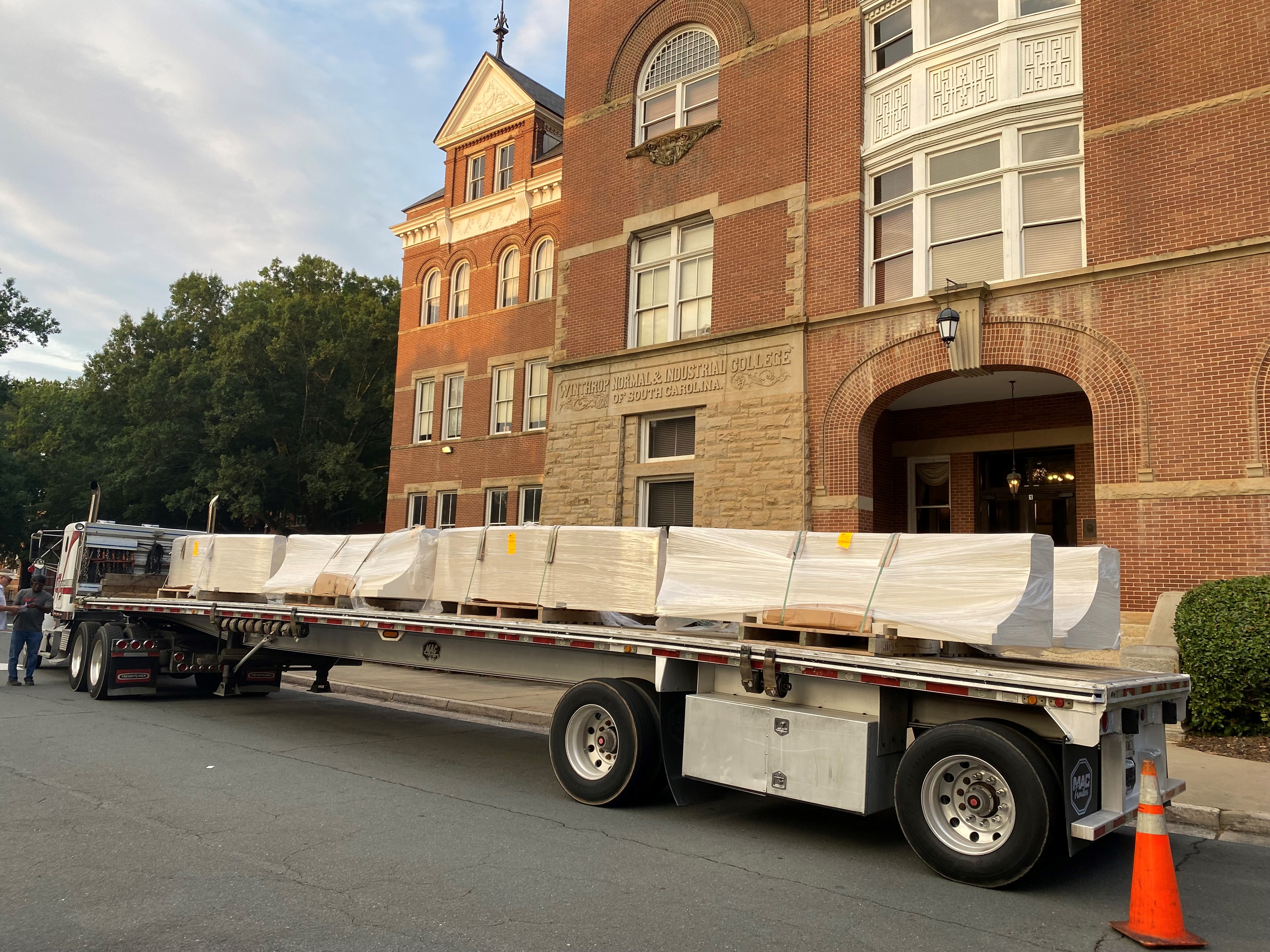 Fountain parts delivered