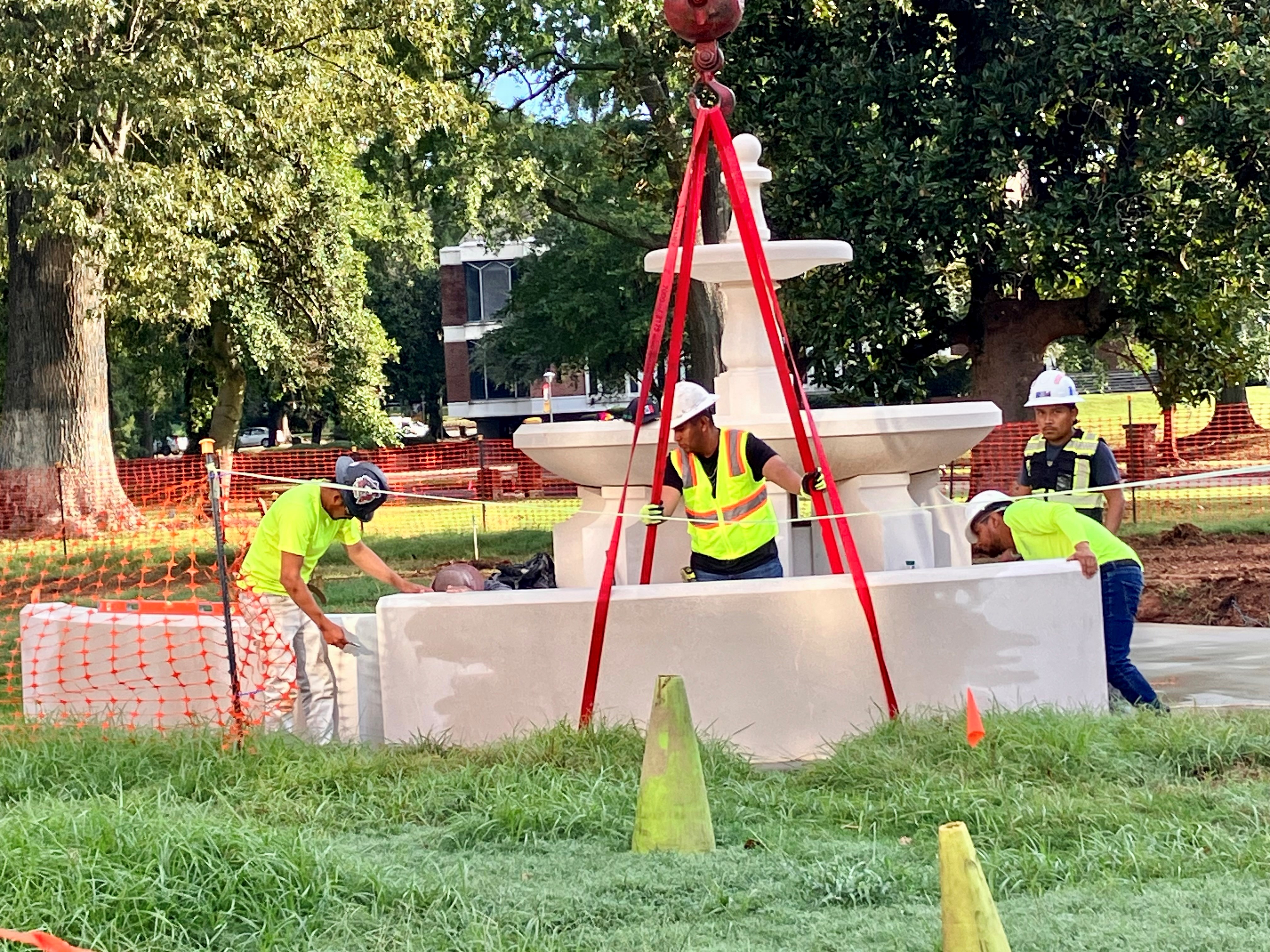 Fountain Construction 
