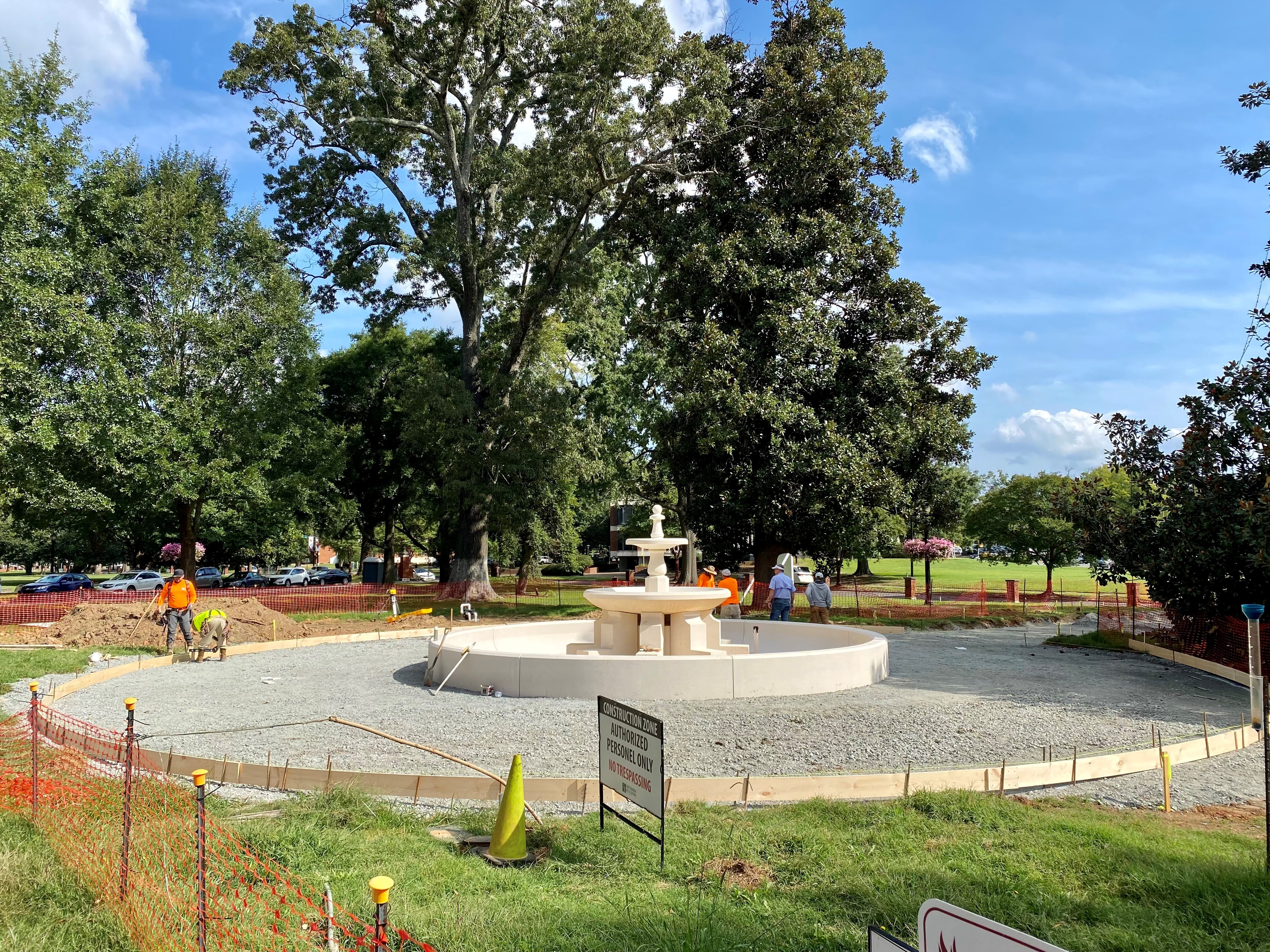 Fountain Construction 
