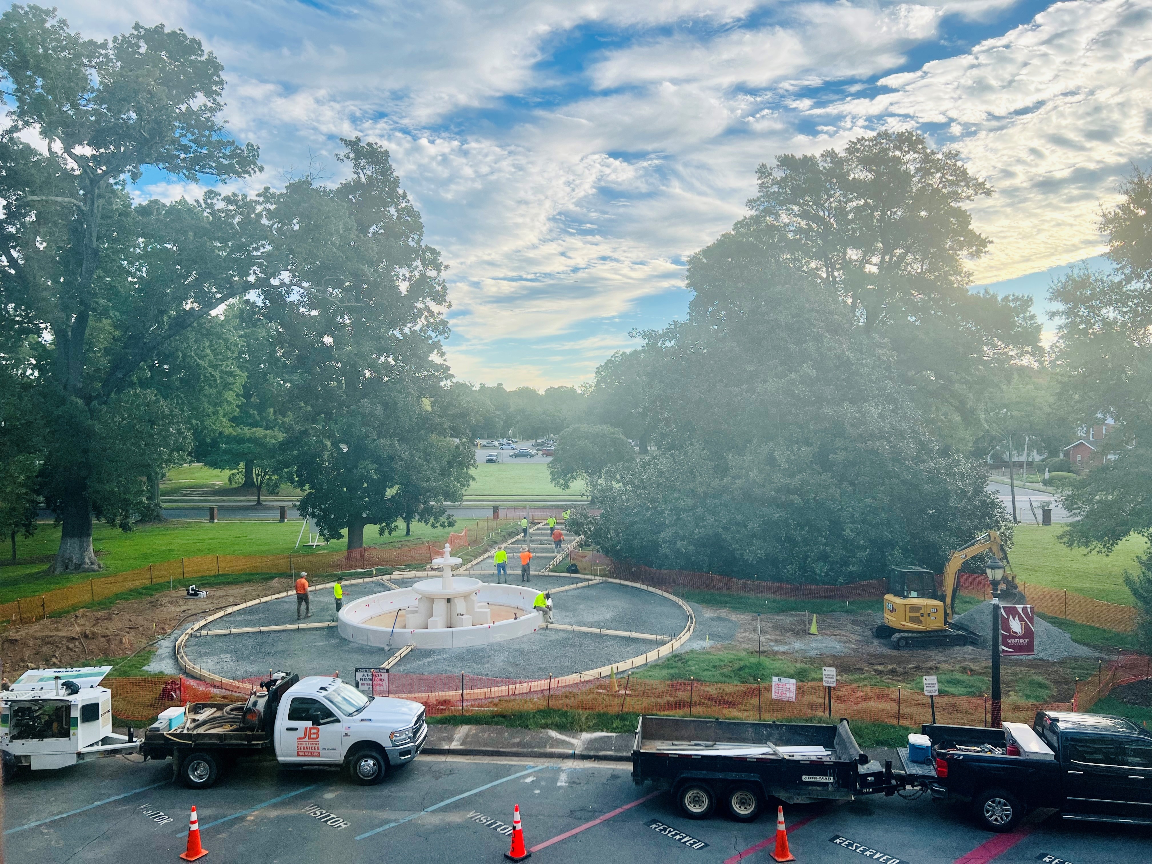 Fountain Construction 
