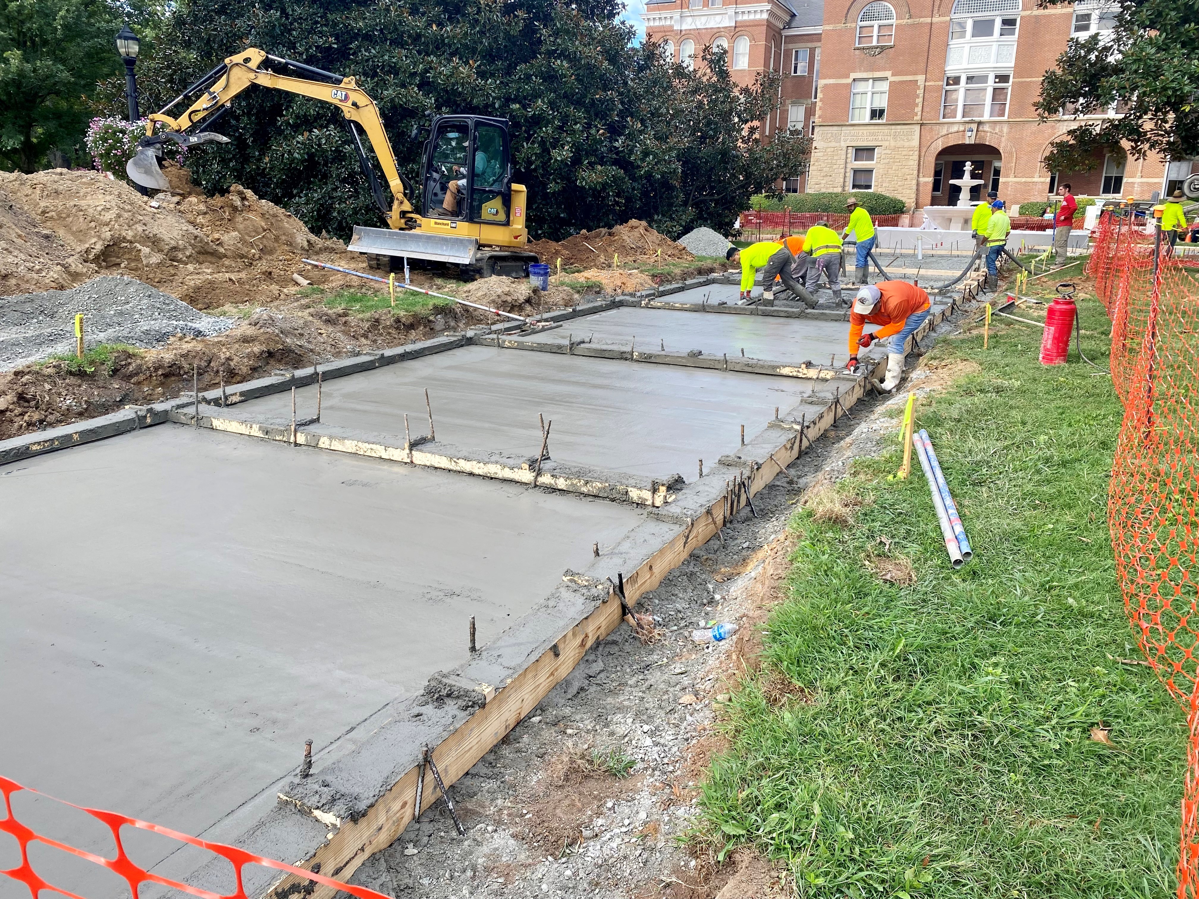 Fountain Construction 