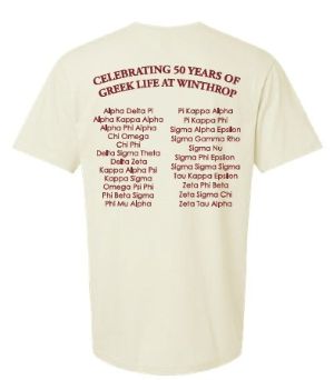 50th Anniversary of Greek Life T-shirt 50th Anniversary of Greek Life T-shirt