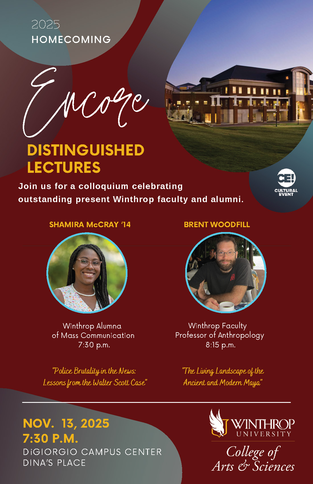 Encore Distinguised Lecture