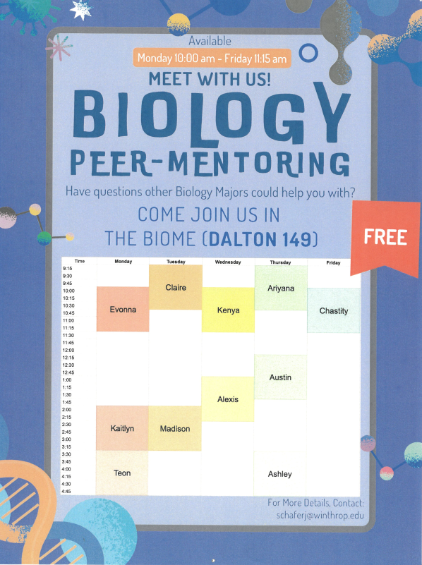 Biology Peer Mentoring