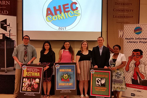 Comic Book Students Picture