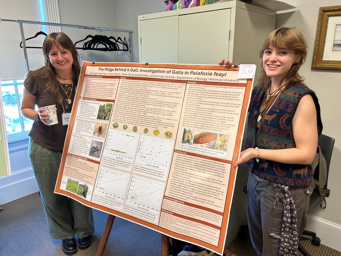 South Carolina Entomological Society Meeting in Clemson, SC. Kerrington Norman and
                                       Amber Merce