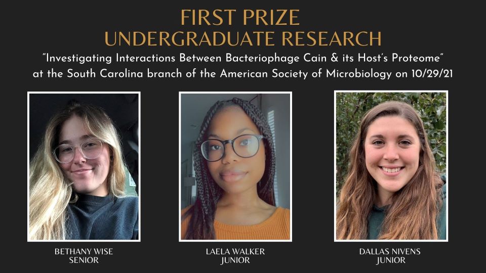 First Place undergrad research