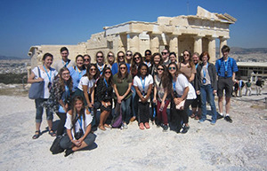 Students in Greece