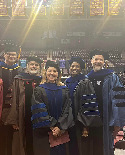 History Faculty during Graduation