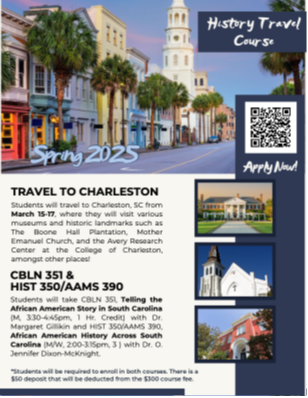 History Travel Course Spring 2025