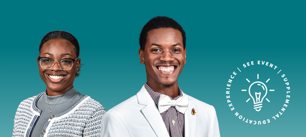 Students in professional attire