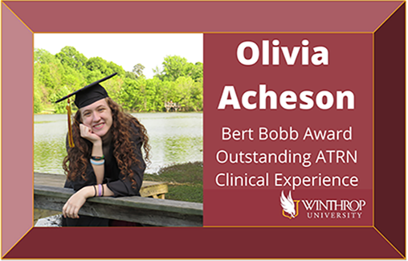 Olivia Acheson - Bert Bobb Award