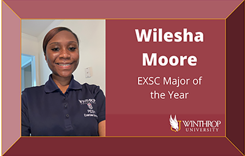 Wilesha Moore - EXSC Major of the Year