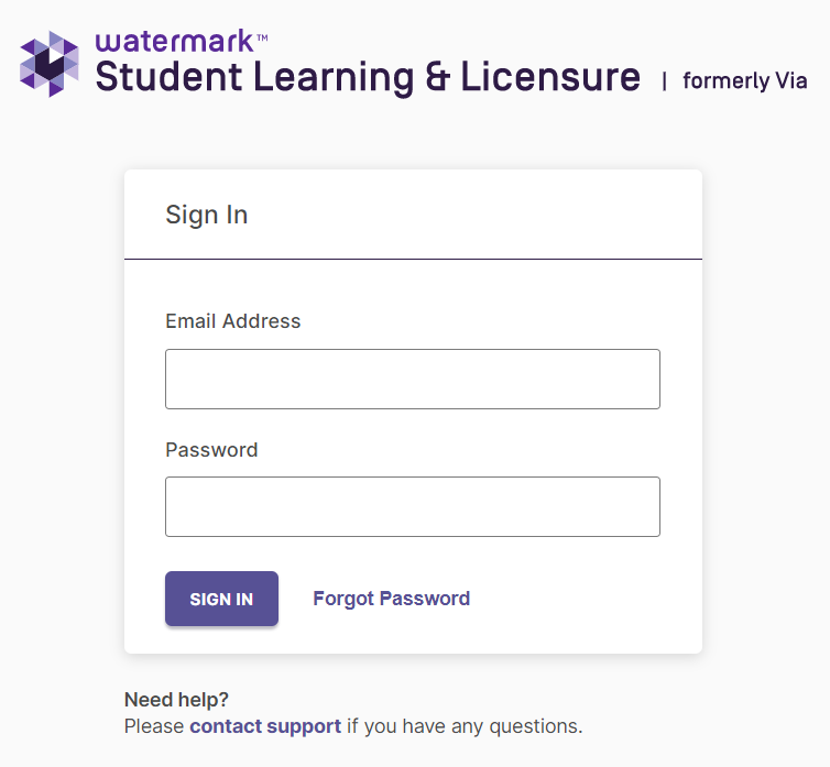 Login Screen