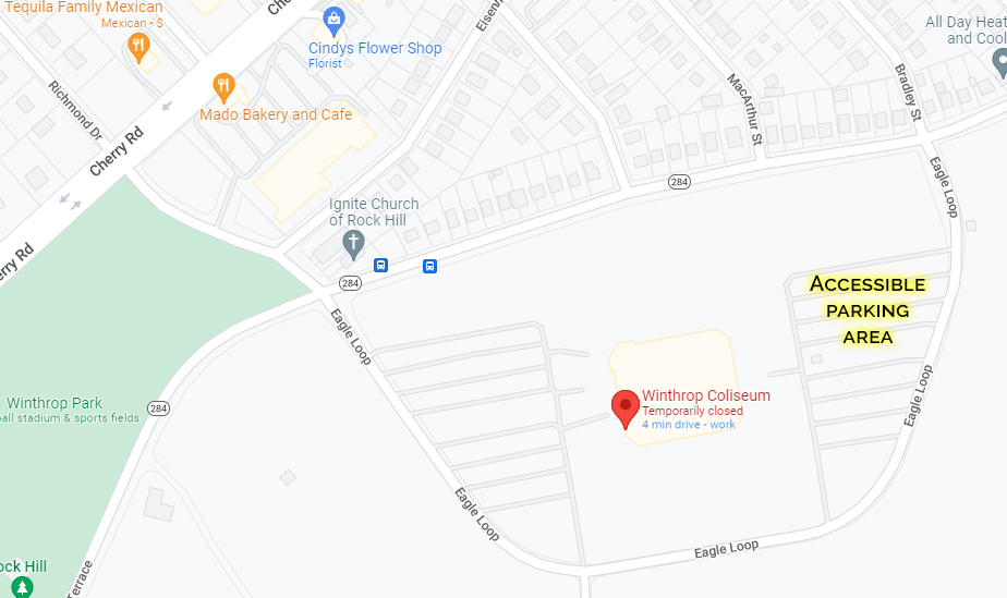 Coliseum Area Map