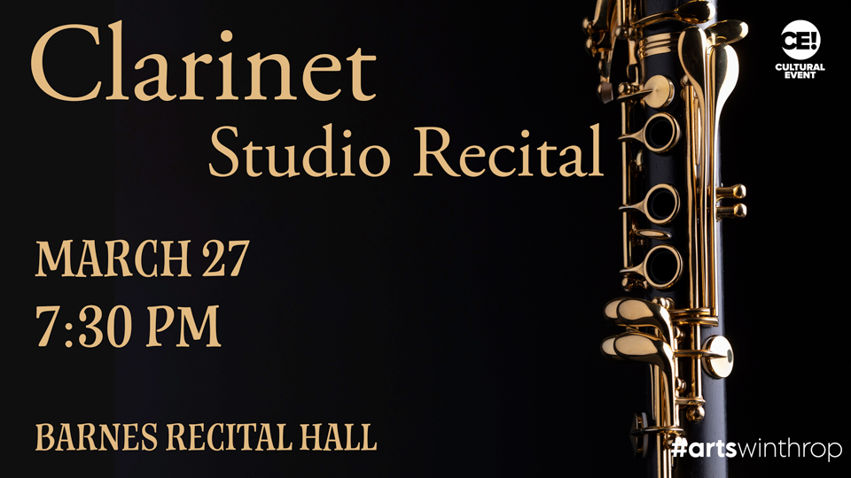 Clarinet Studio Recital graphic