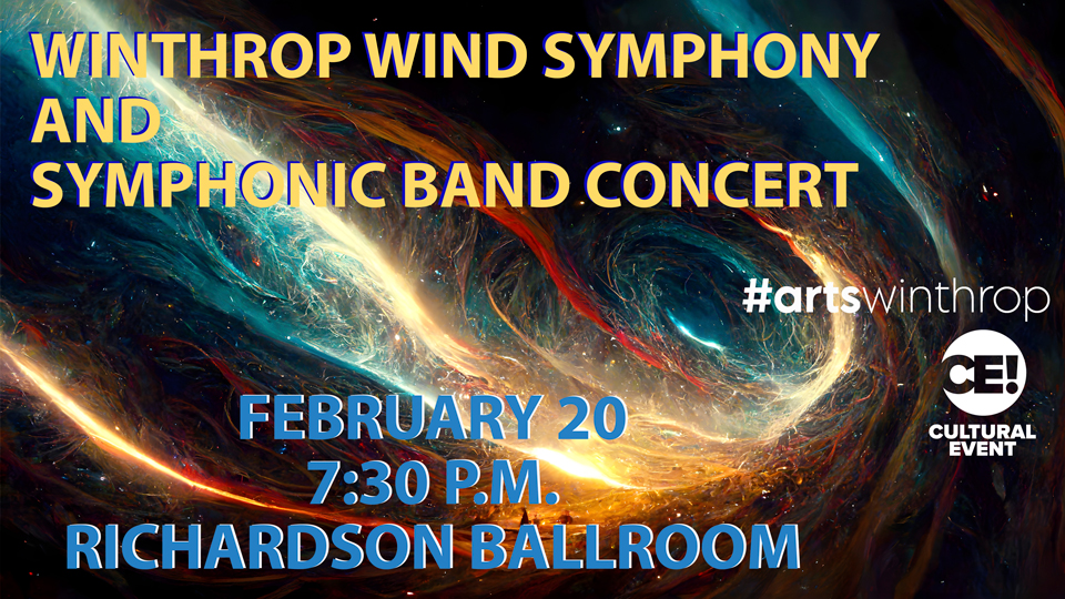 Winthrop Wind Symphony and Symphonic Band Concert graphic