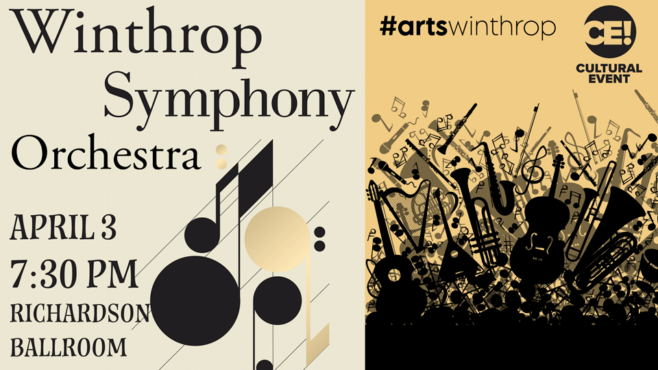 Winthrop Symphony Orchestra Concert graphic