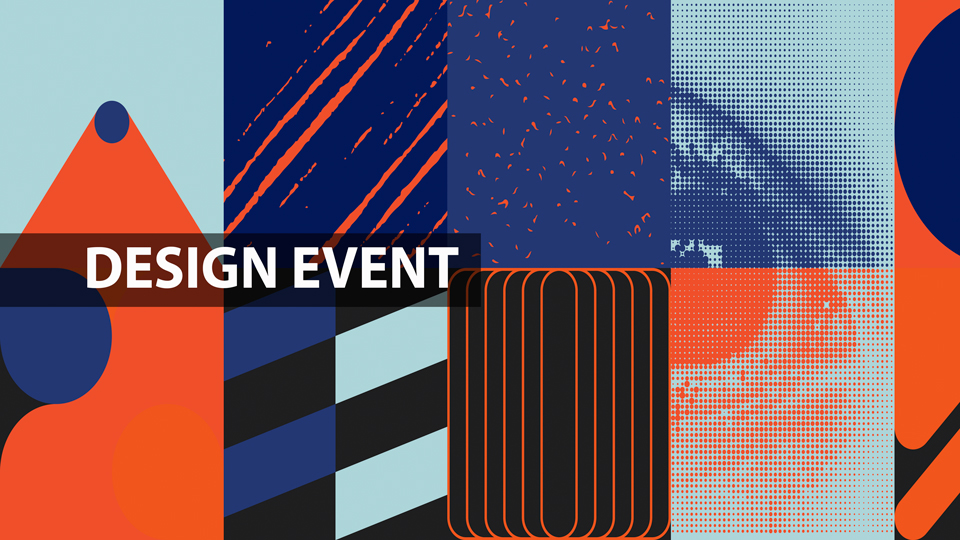 VCOM Design Senior Show graphic