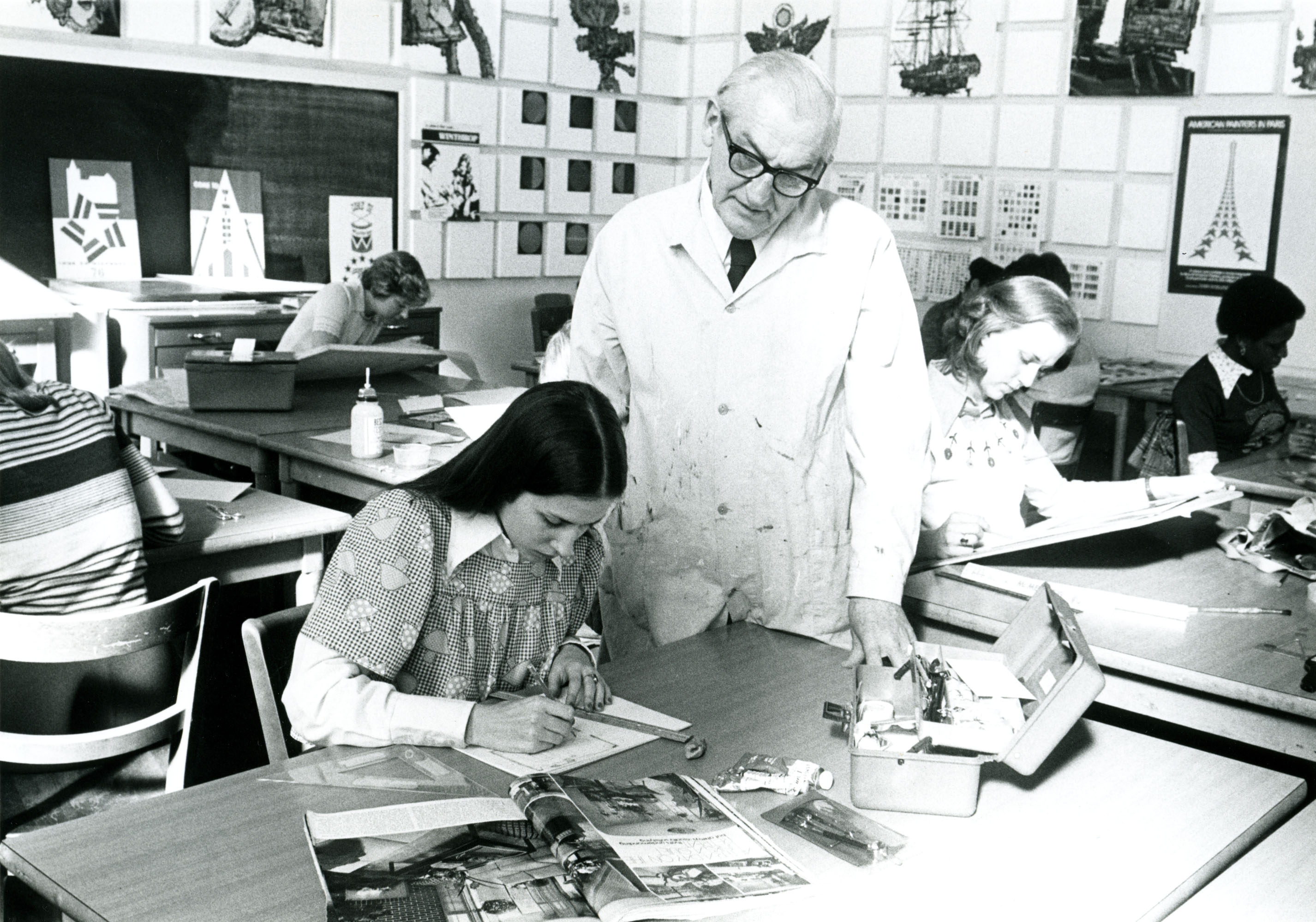 ArtClass-EdmundLewandowski-February1976