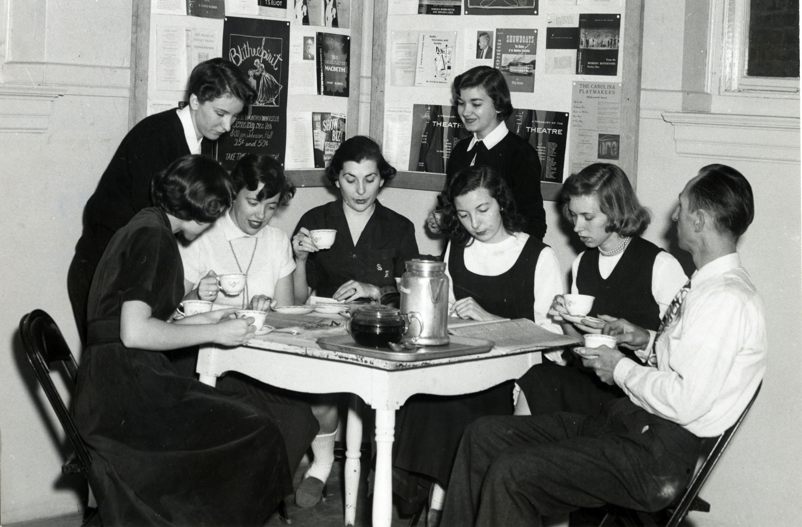 Drama department-1955