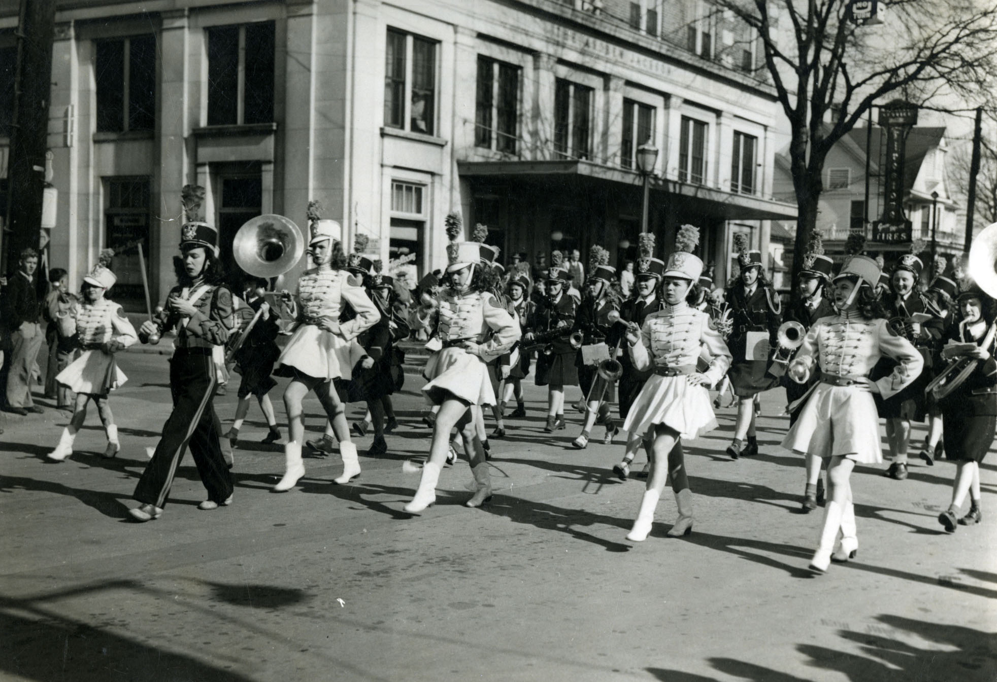 winthropscollegebandduringoragafterWWII-nd