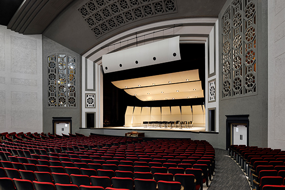 Byrnes Auditorium Interior Shot 1