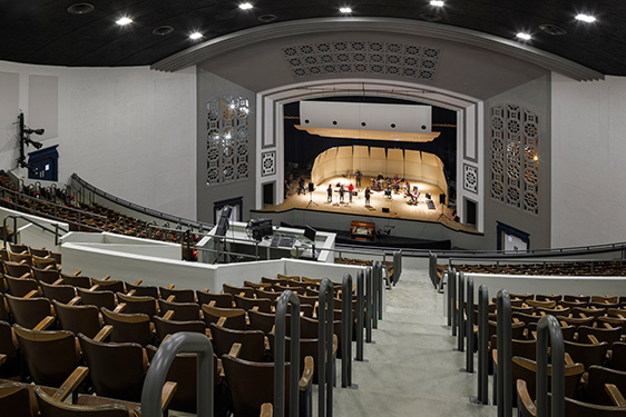 Byrnes Auditorium Interior Shot 3