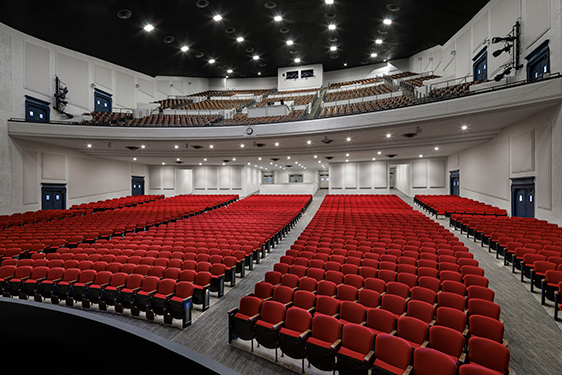 Byrnes Auditorium Interior Shot 4